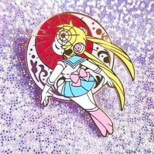 *2 for $13* Sailor Moon Transformation Enamel Pin